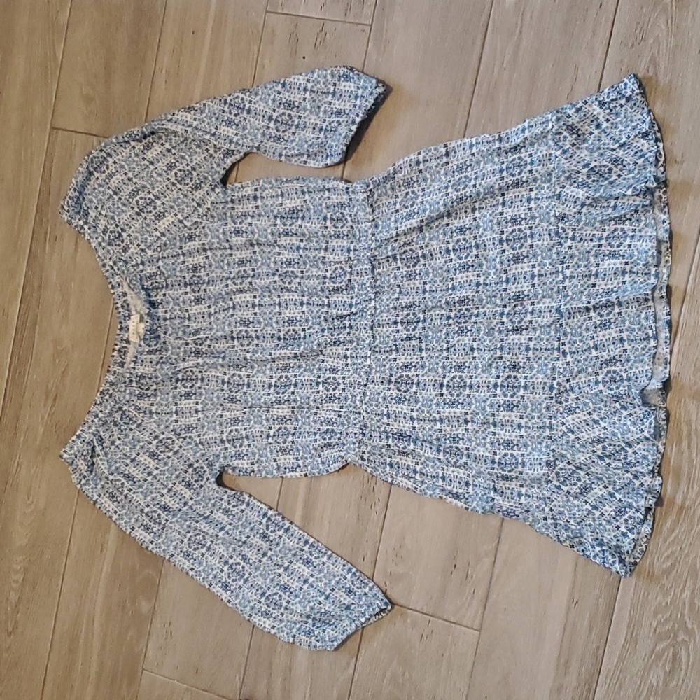 Soft Joie blue and white dress Size Small